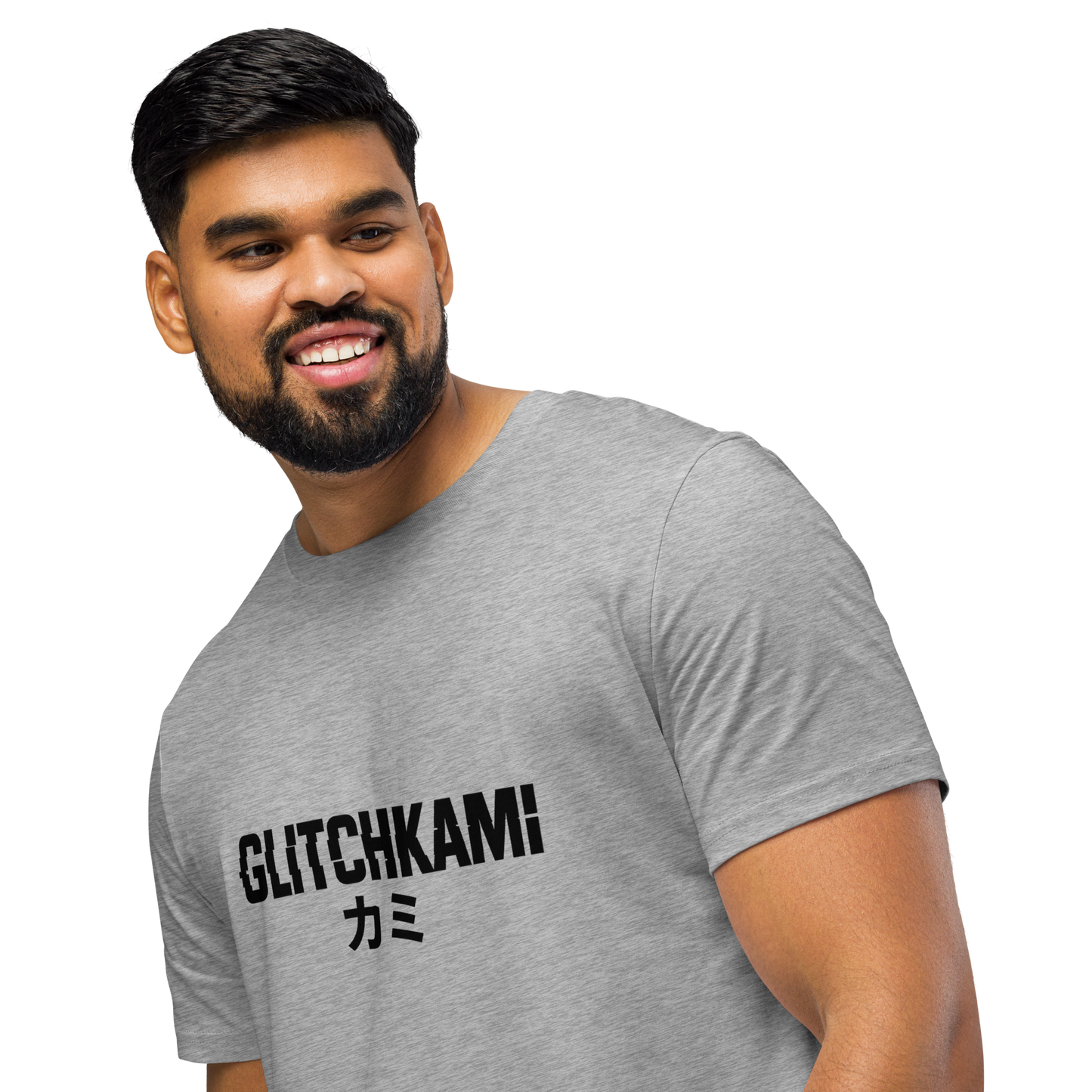 GlitchKami Katakana Unisex organic t-shirt