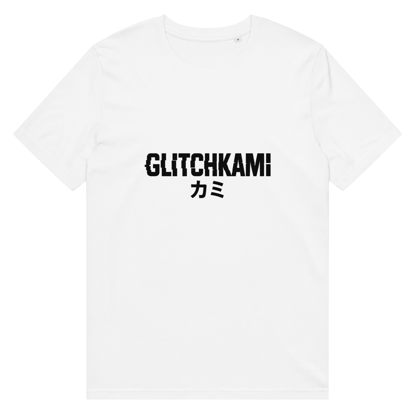 GlitchKami Katakana Unisex organic t-shirt